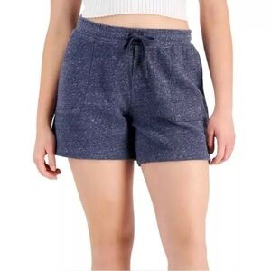 Style & Co French Terry Shorts Blue